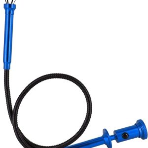 28" Flexible Claw Pickup Tool with Magnet & LED Light, Blue