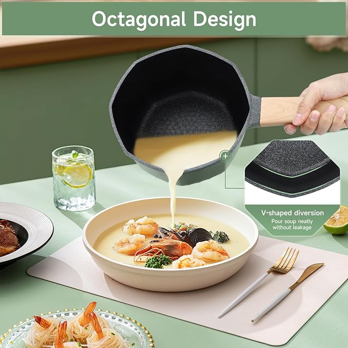 RealCool 8-Piece Nonstick Induction Pots and Pans Set - Image 3