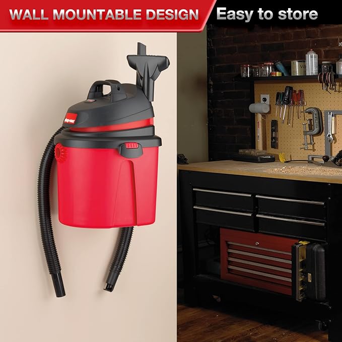 Shop-Vac 5890470 Portable Wet Dry Vacuum 4.0 HP 4 Gallon - Image 2