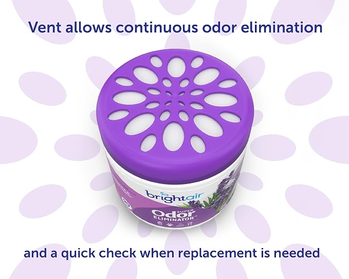 Bright Air Super Odor Eliminator 14 oz, Lavender, 6-Pack - Image 3