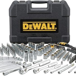 DEWALT 200-Piece Mechanic Tool Set Metric/SAE with Storage Case