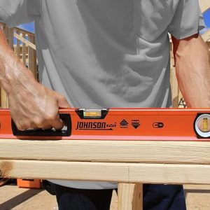 Johnson 1741-2400 Aluminum Box Level 24", Orange